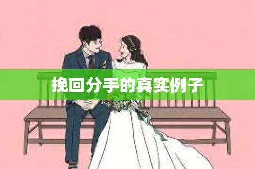 挽回分手的真实例子
