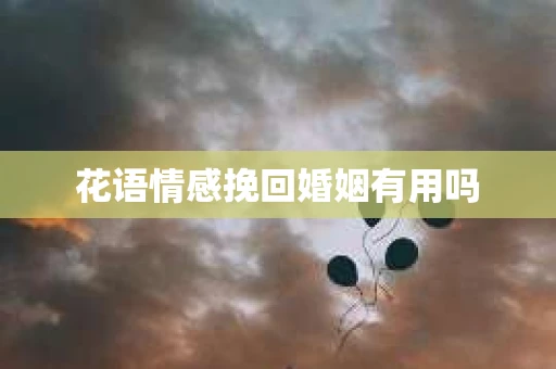 花语情感挽回婚姻有用吗