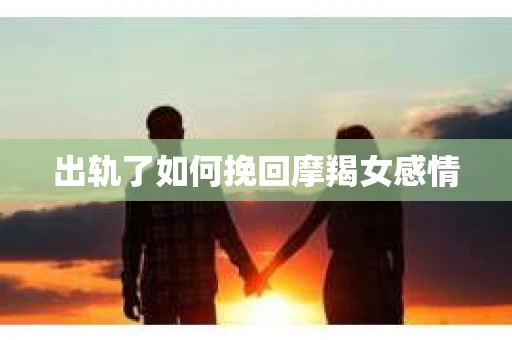 出轨了如何挽回摩羯女感情