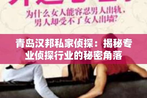 青岛汉邦私家侦探：揭秘专业侦探行业的秘密角落