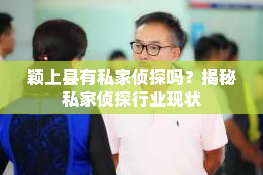 颖上县有私家侦探吗？揭秘私家侦探行业现状
