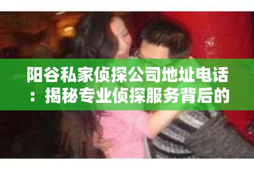 阳谷私家侦探公司地址电话：揭秘专业侦探服务背后的故事