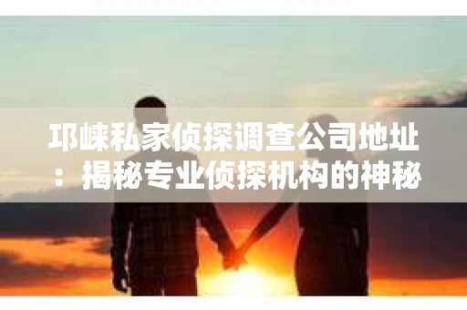 邛崃私家侦探调查公司地址：揭秘专业侦探机构的神秘面纱