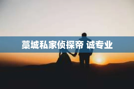 藁城私家侦探帝 诚专业