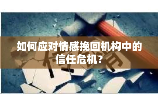 如何应对情感挽回机构中的信任危机？