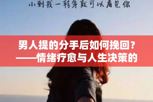 男人提的分手后如何挽回？——情绪疗愈与人生决策的干货指南
